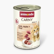Animonda Carny Cat Kitten - teľacie. kuracie a morčacie 400g